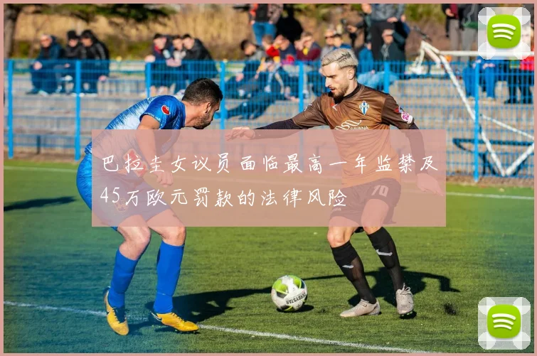 巴拉圭女议员面临最高一年监禁及45万欧元罚款的法律风险